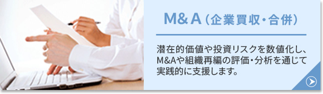 M&A（企業買収・合併）